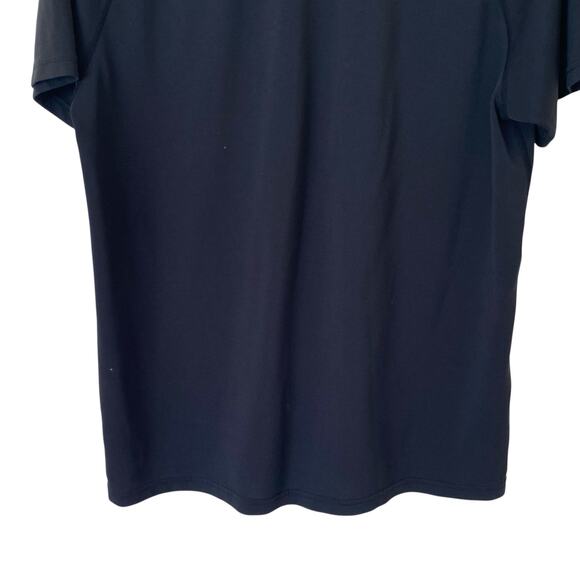 RHONE Men's Delta Pique Polo Performance Golf Lightweight Shirt Black, Large - Picture 8 of 11